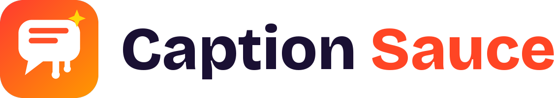 Caption Sauce logo